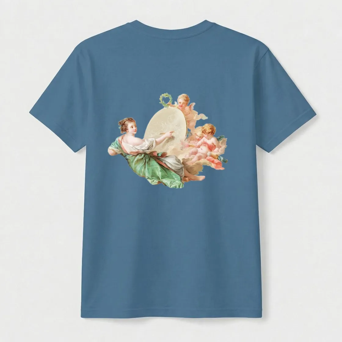 Unisex Heavyweight T-Shirt Printed in USA|Comfort Colors C1717 Double DTF