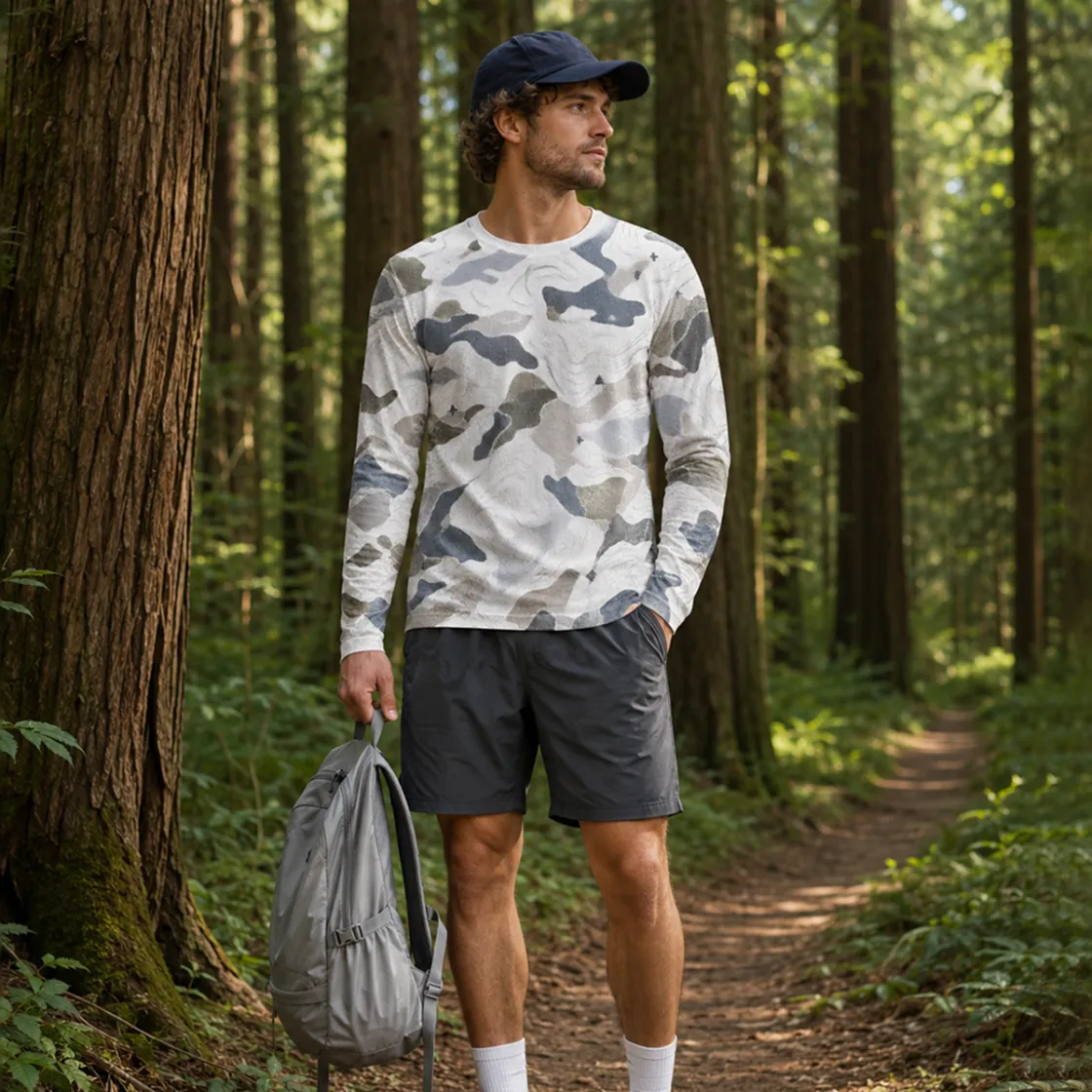 All-Over Print Men's Long Sleeve T-Shirt|Bonded Seam
