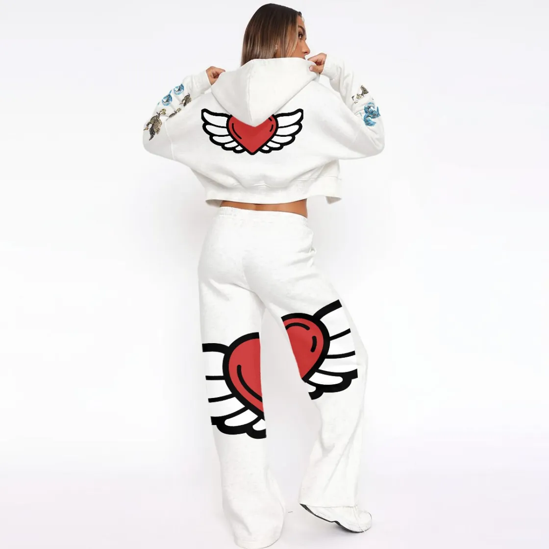 Women’s Tracksuit With Fleece|DTF
