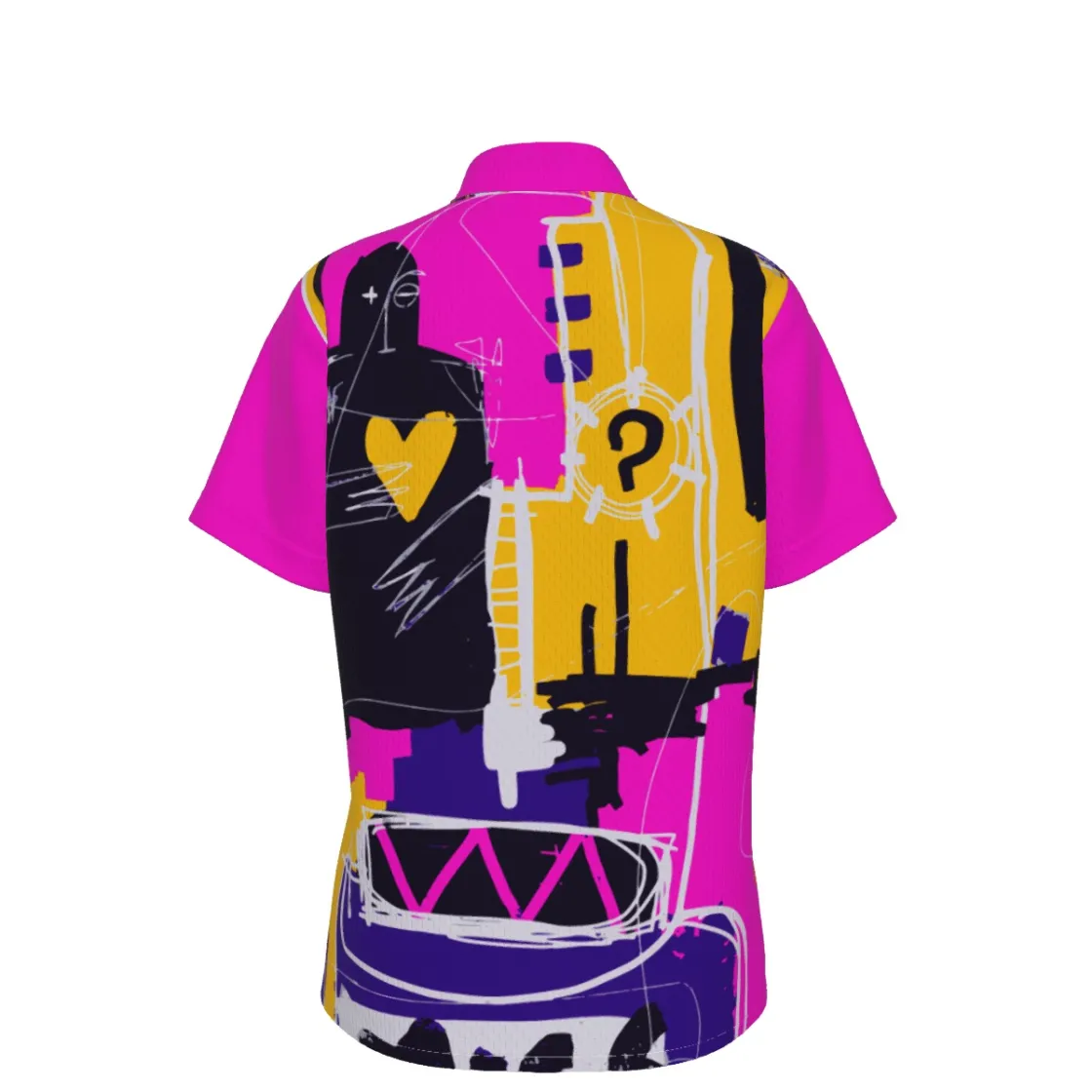 All-Over Print Women's Polo Shirt | Birdseye
