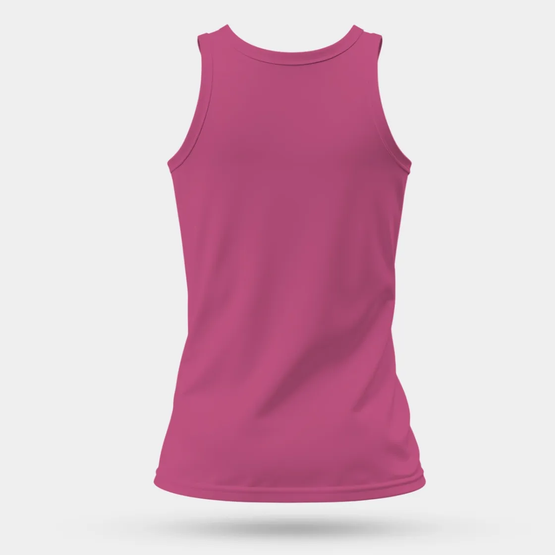 Women's Comfortable and Breathable Sports Tank Top Printed in USA|180GSM Front DTF