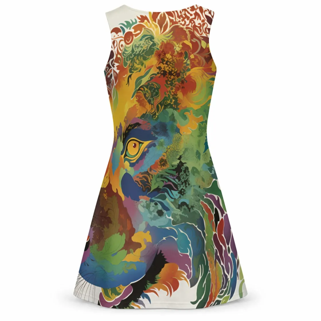 All-Over Print Women's Yoga Tank Dress