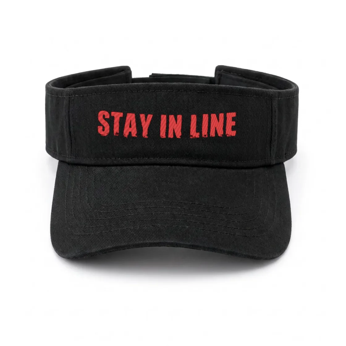 Embroidery Open-Top Visor