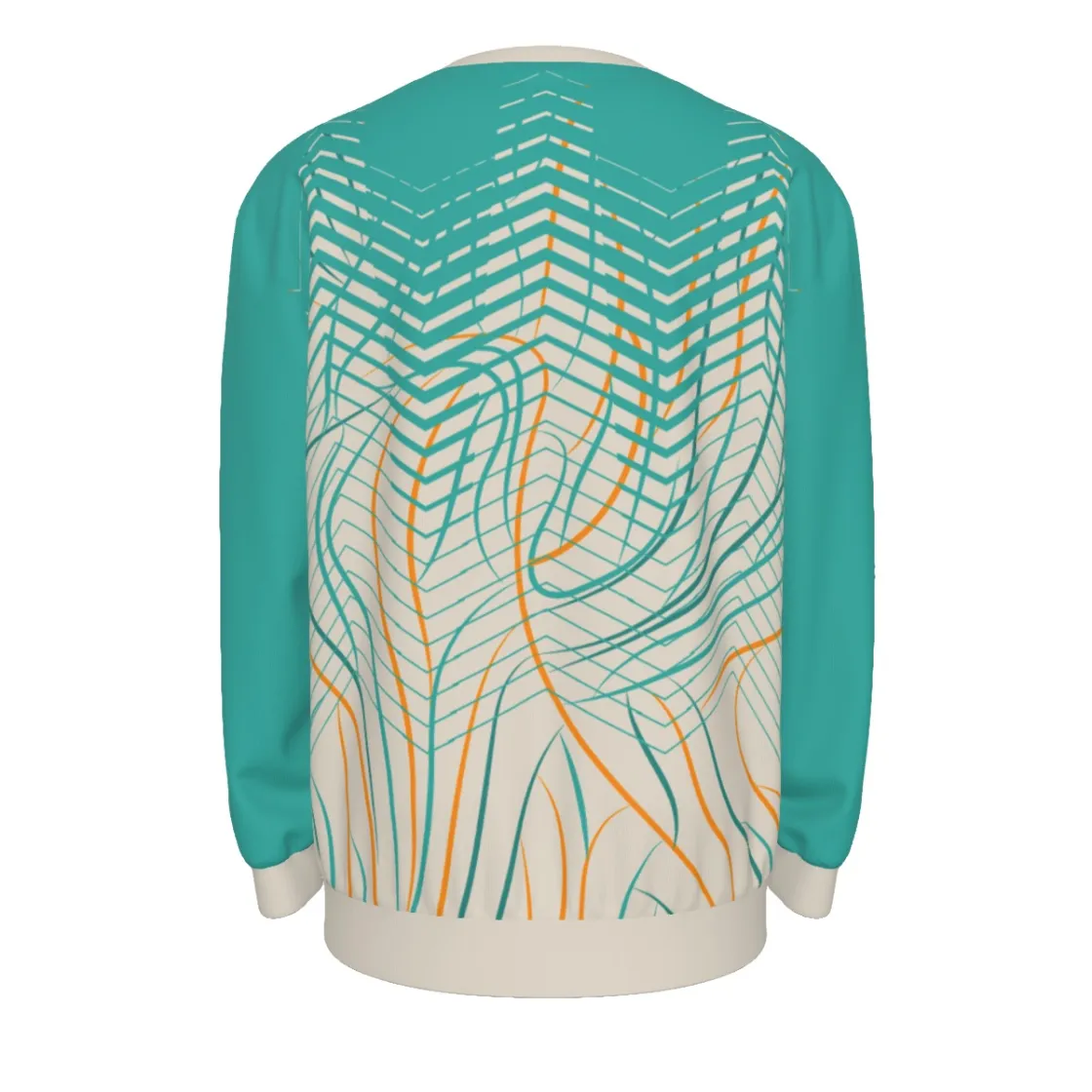 All-Over Print Men's long Sleeve T-Shirt With Dropped Shoulders  | Interlock