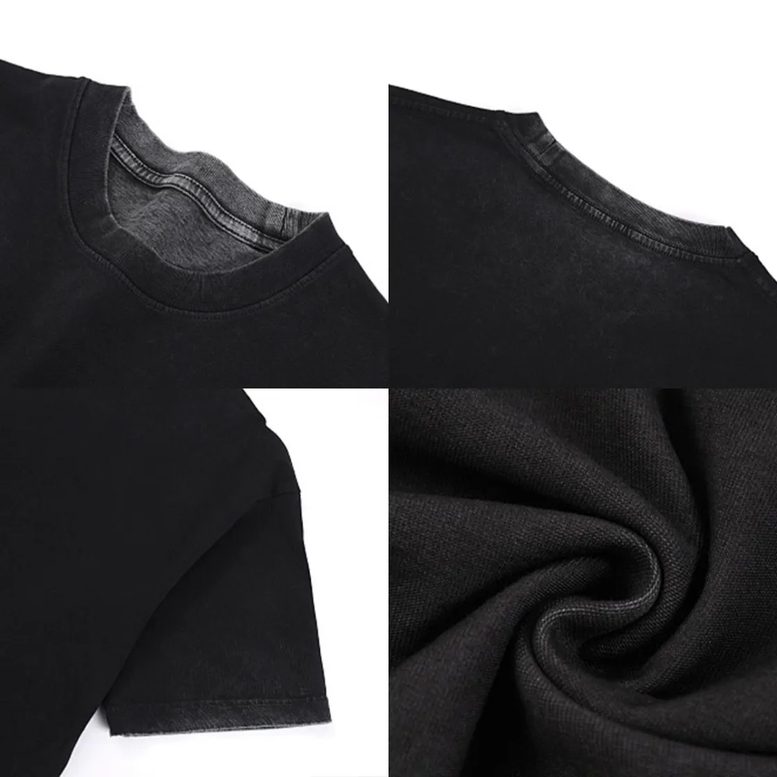 Men's Retro Heavyweight Washed T-shirt|Cotton DTG