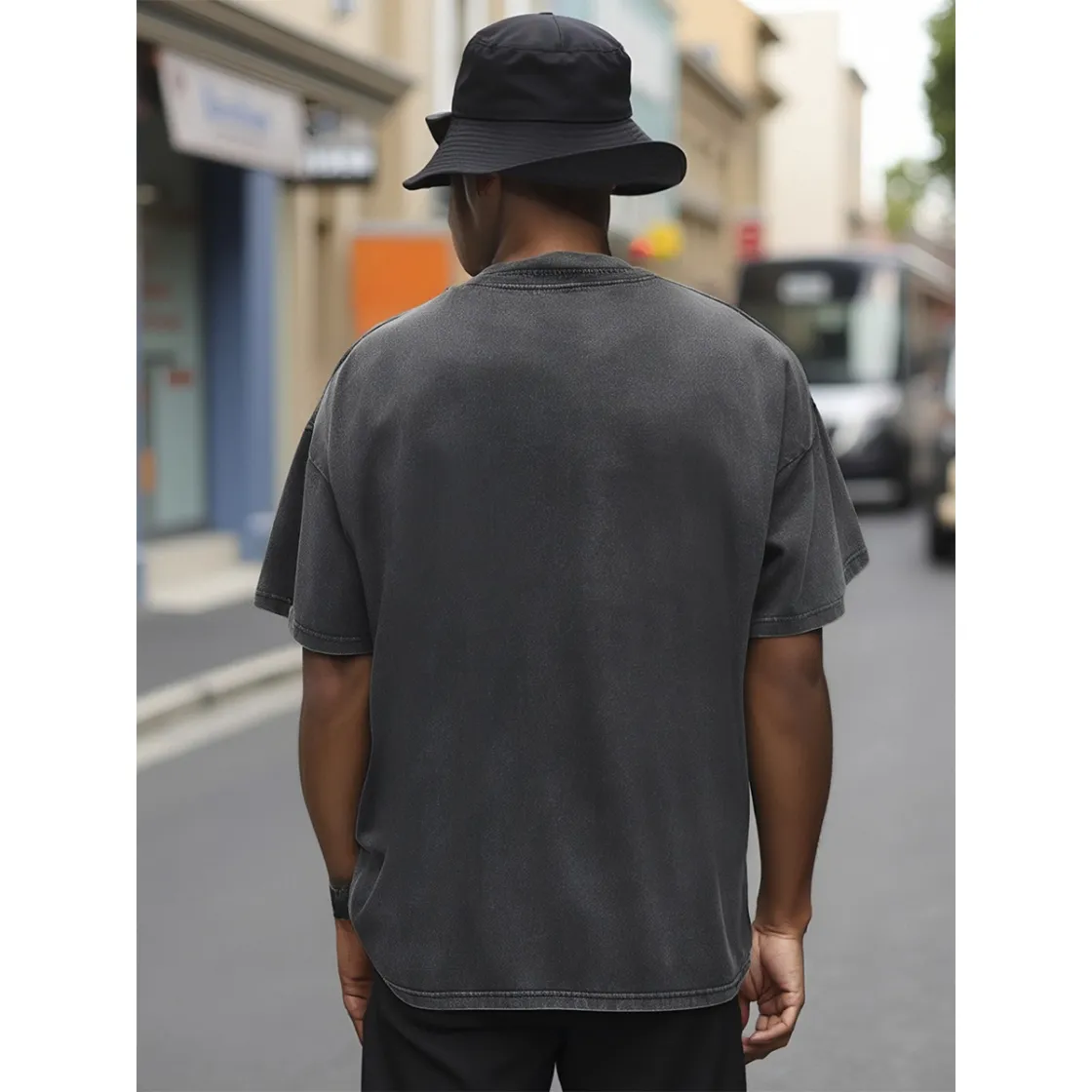 Unisex Heavyweight T-shirt Printed in USA| 230GSM Front DTF