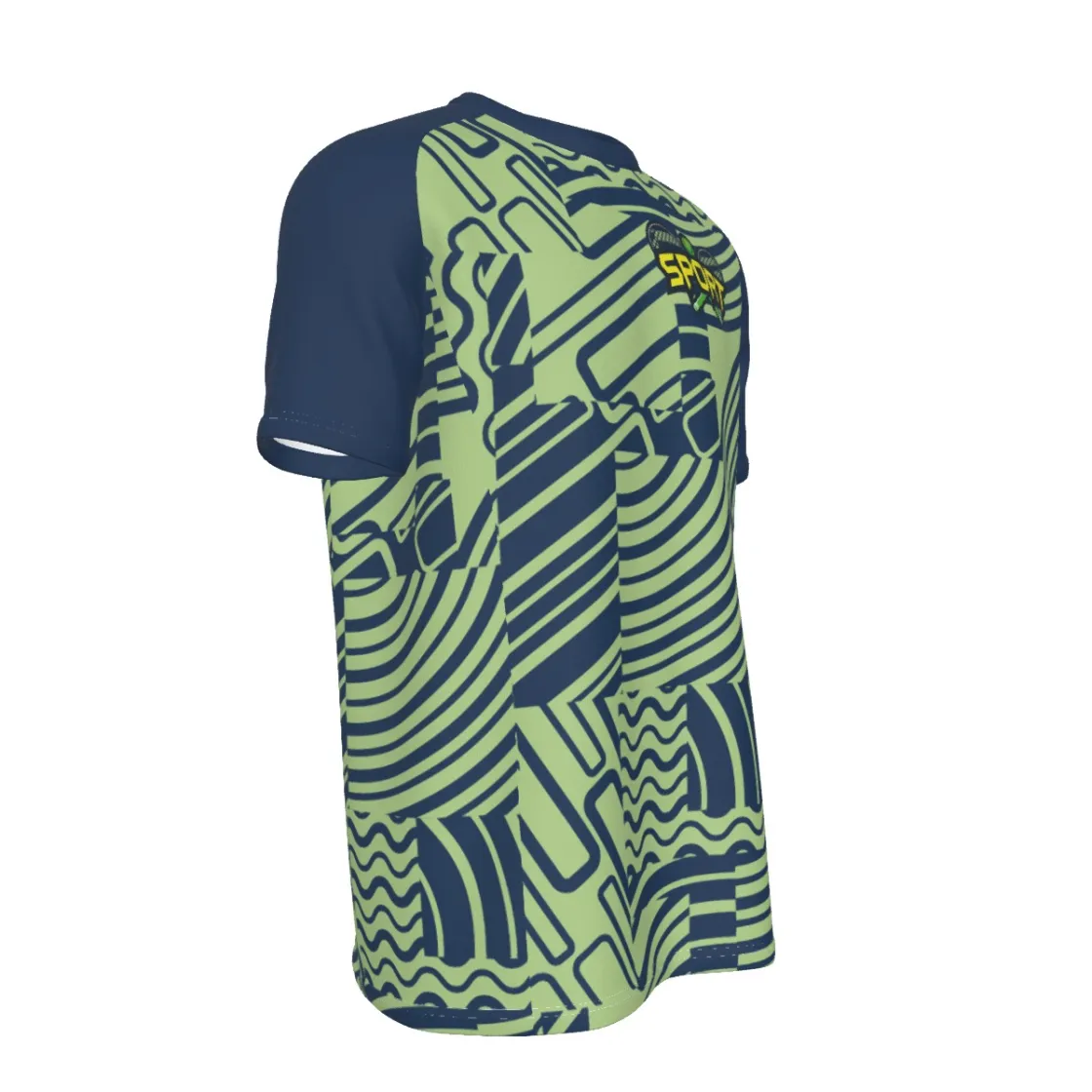 All-Over Print Men's Badminton Uniform