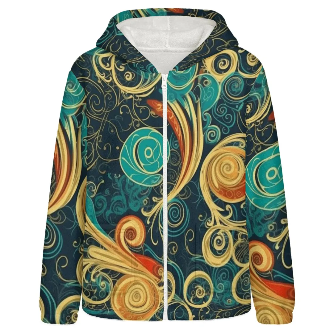 All-Over Print Unisex Cozy Cat Ear Hoodie