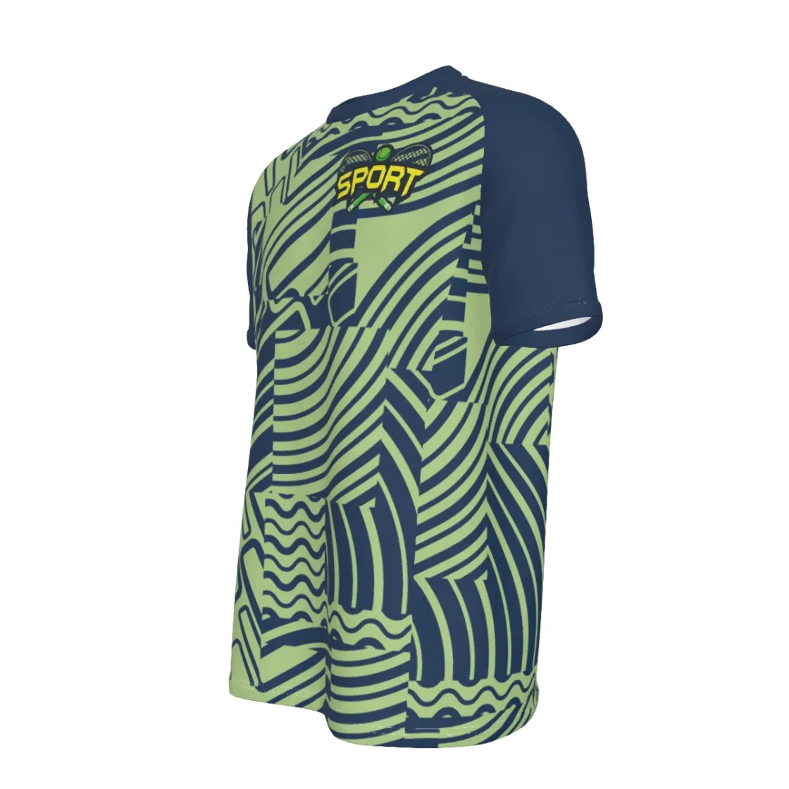 All-Over Print Men's Badminton Uniform