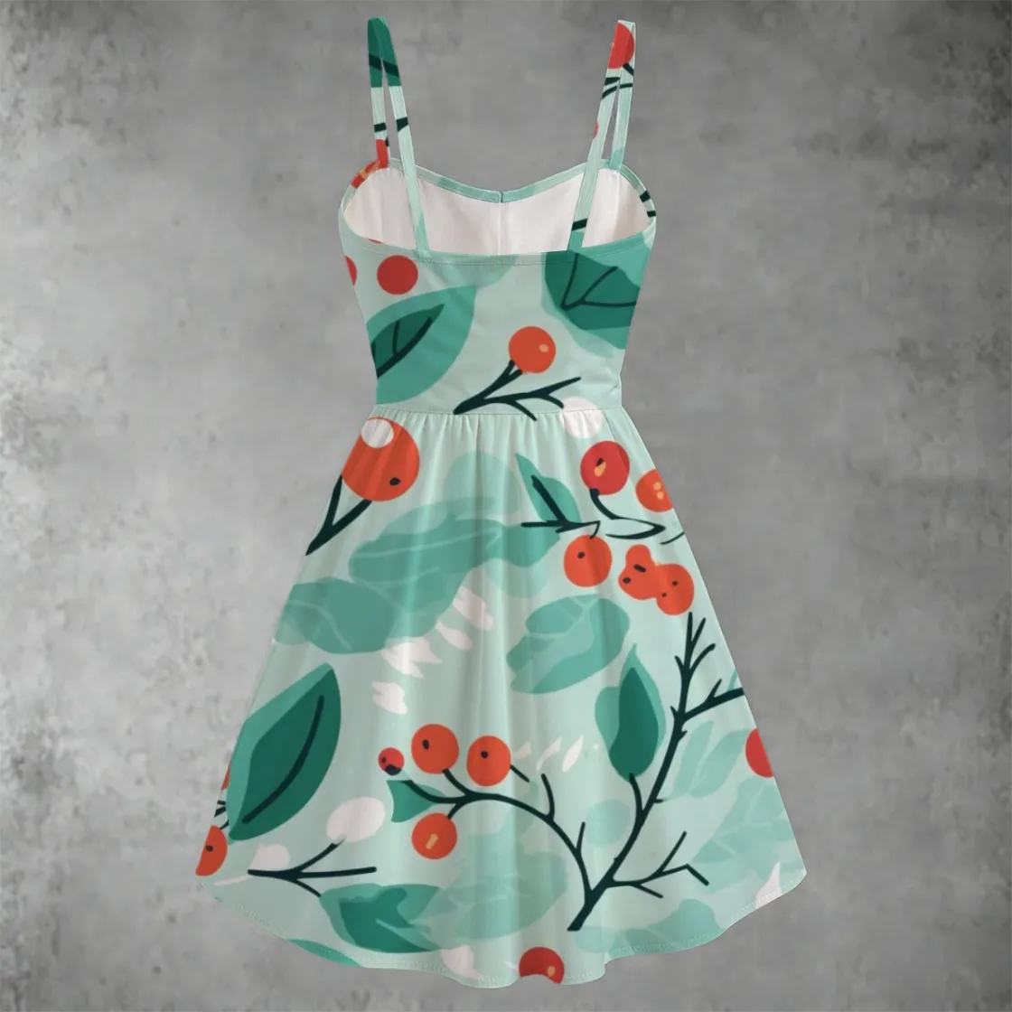 All-over print Women's Spaghetti Strap Dress