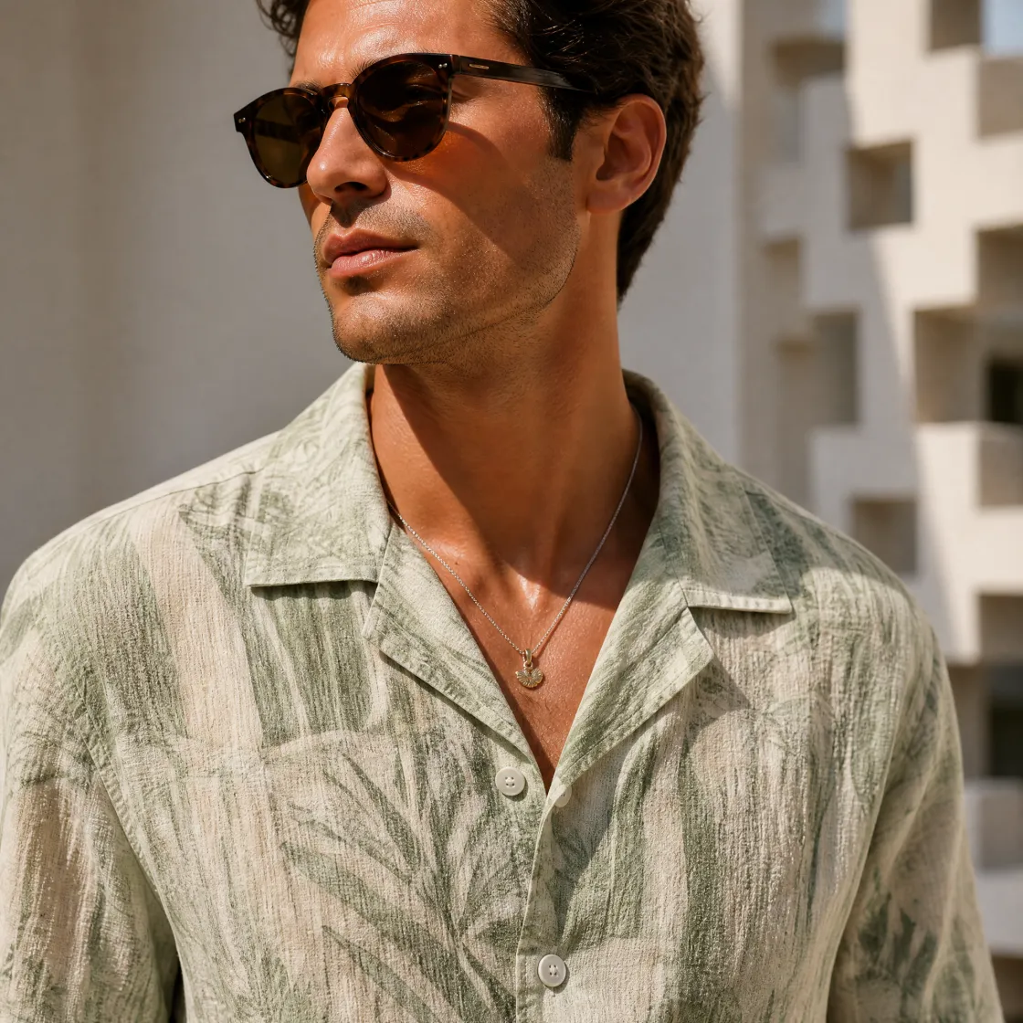 All-Over Print Men's Hawaiian Shirt