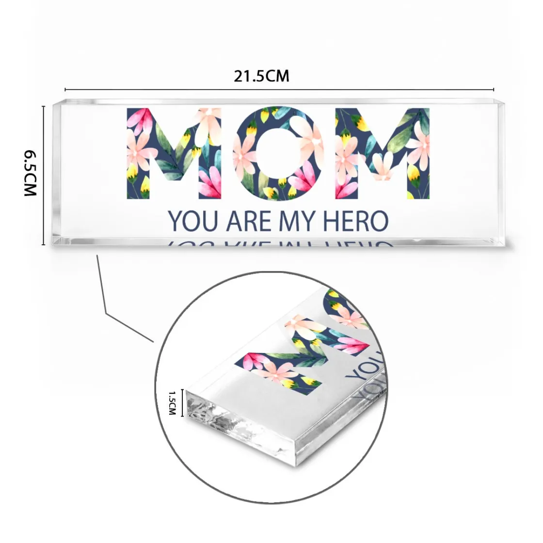 Personalized Acrylic Name Plaque