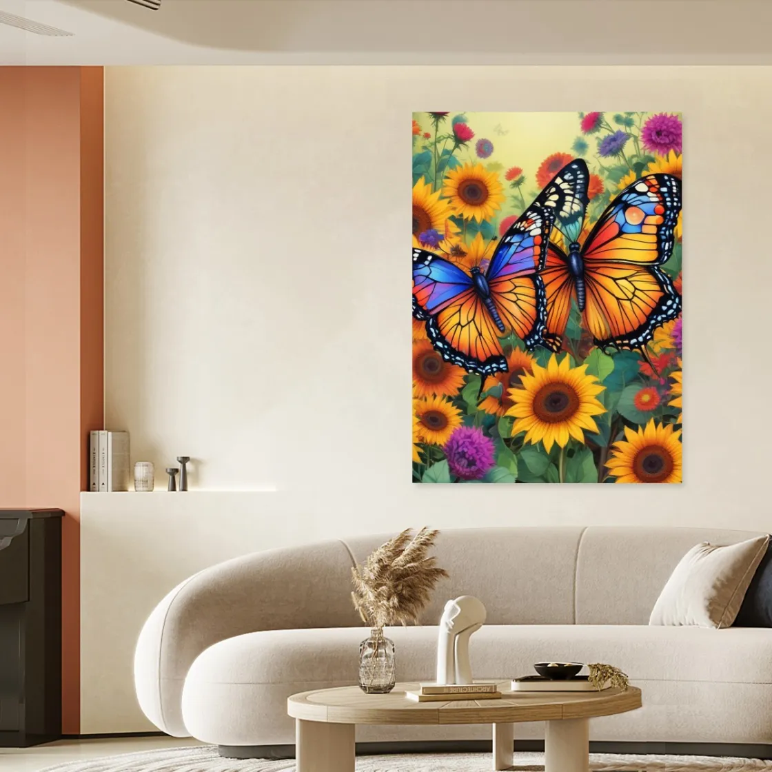 Framed Single-Piece Mural Printed in USA 3:4