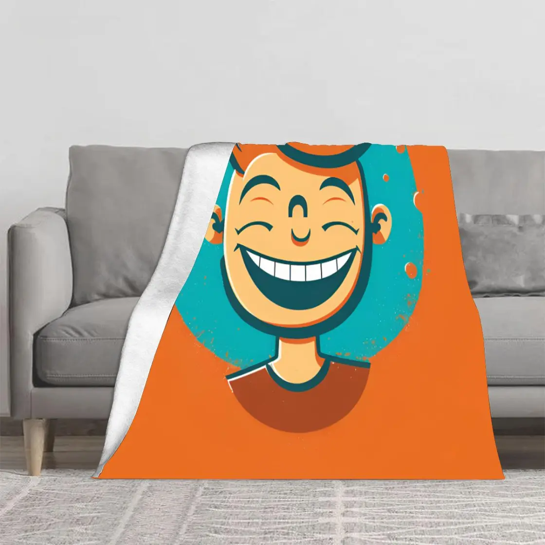 Gram Flannel Blanket - Vertical Style Printed in USA|280GSM