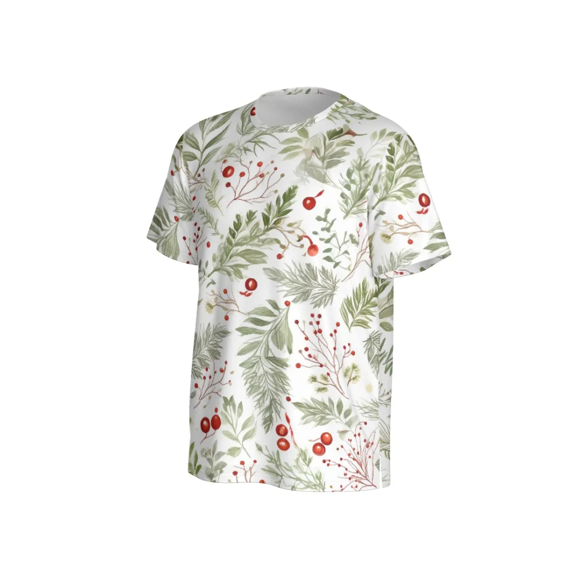 All-Over Print Men's Split Hem Sun Protection T-Shirt