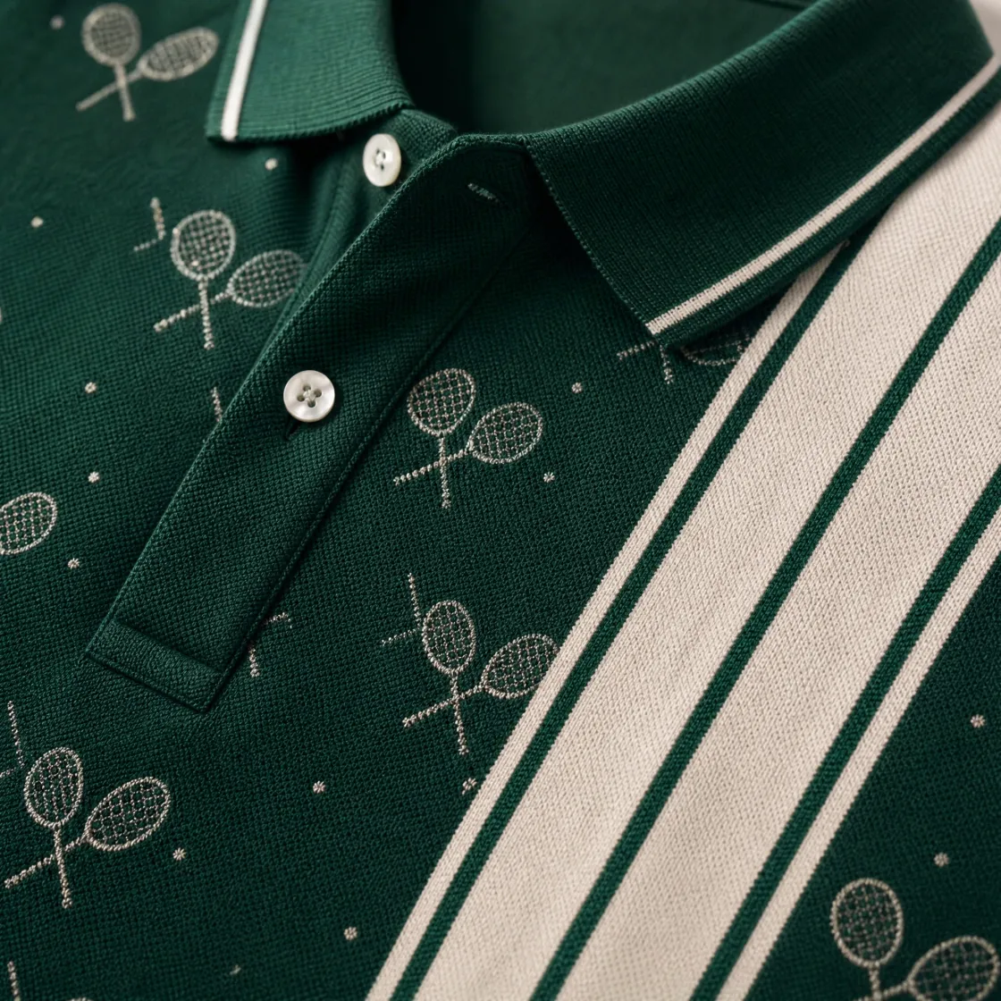 All-Over Print Men's Polo Shirt