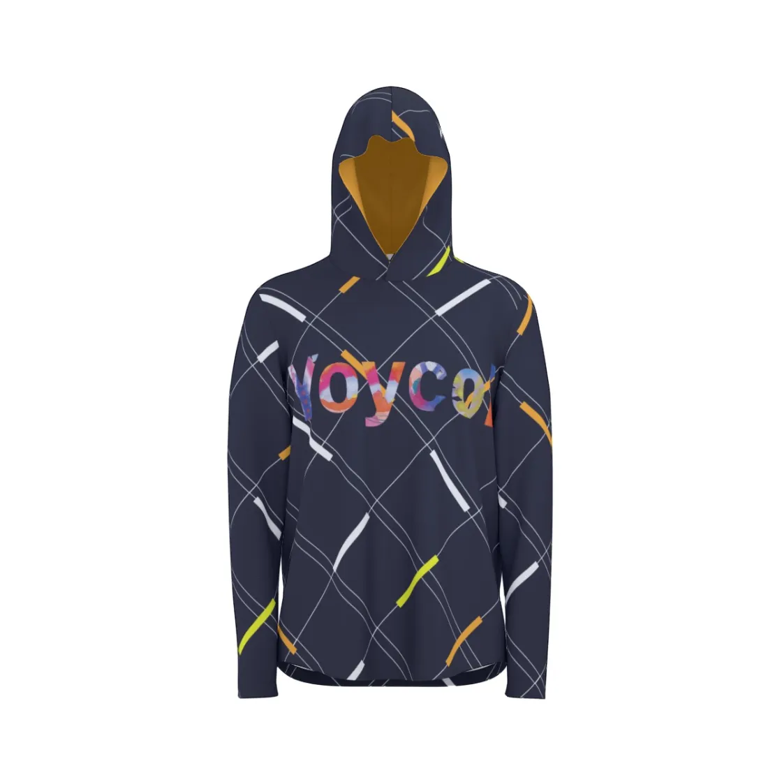 All-Over Print Men's Sunscreen  Sports Hoodie With Thumb Holes
