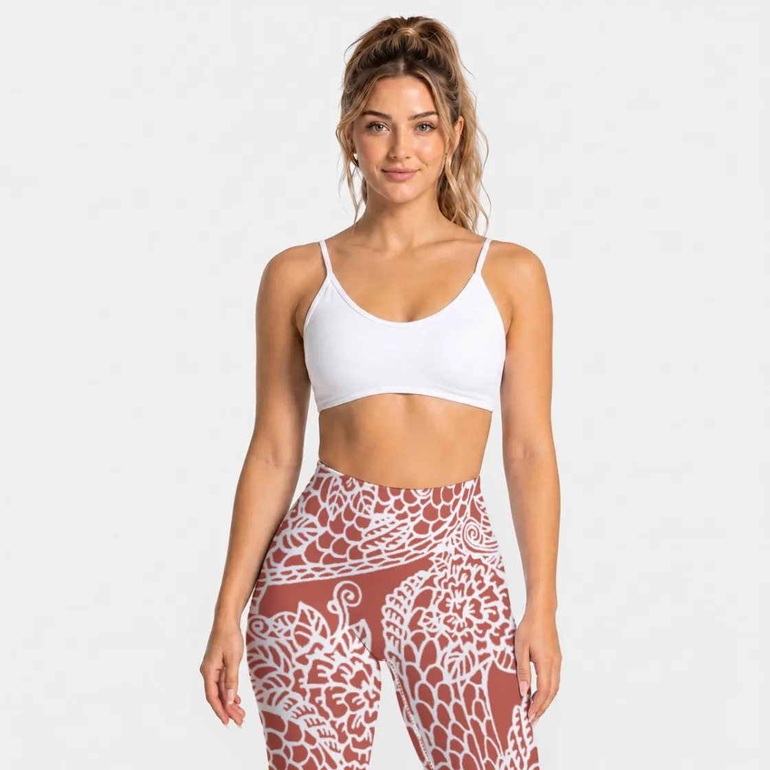 All-Over Print Women's Seamless High Waisted Butt-Lifting Leggings