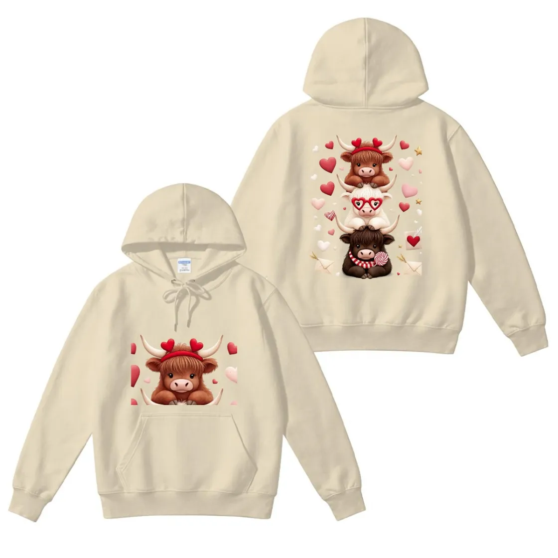 Unisex Durable Pullover Sweatshirt|290GSM DTF