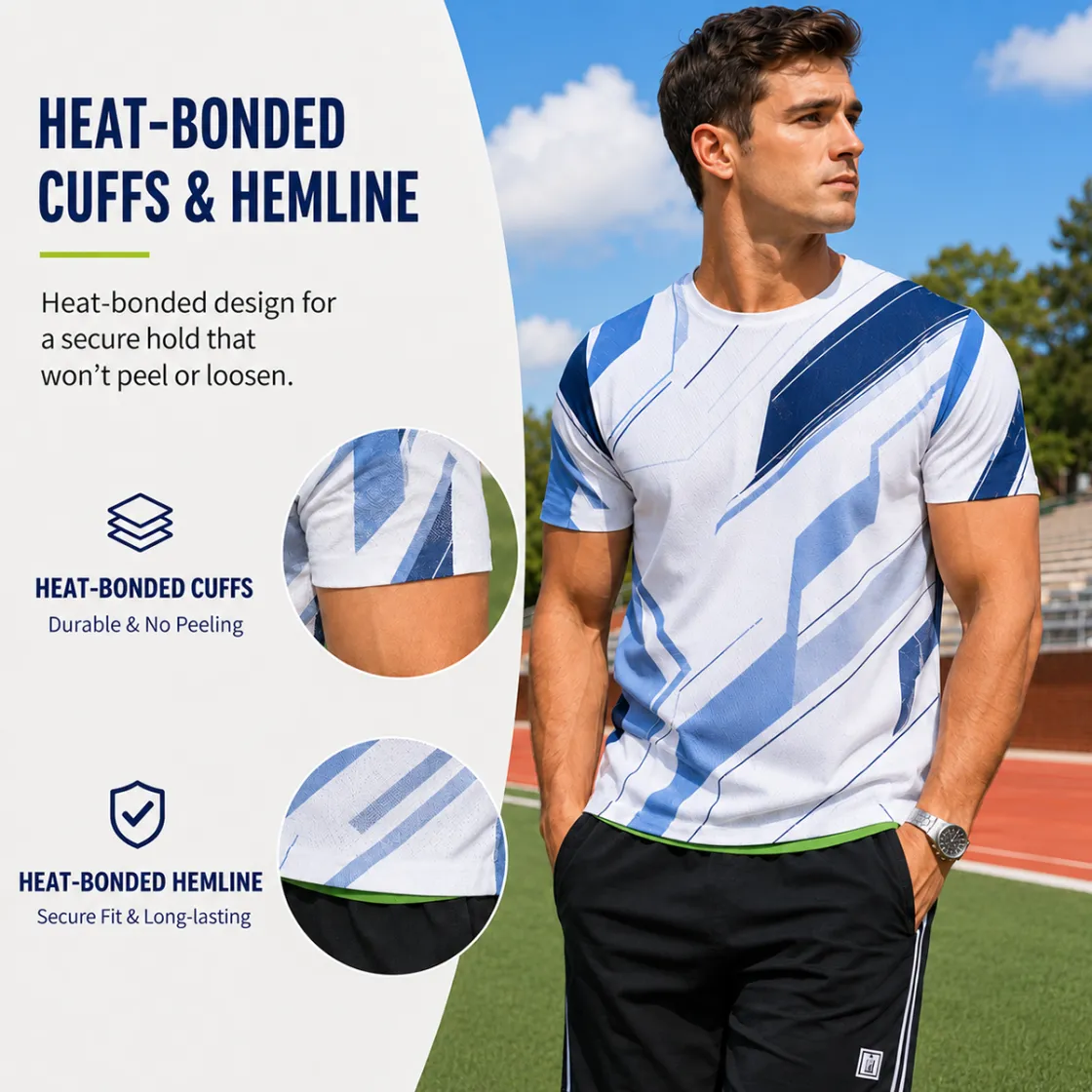 All-Over Print Men's T-shirt |Bonded Seam