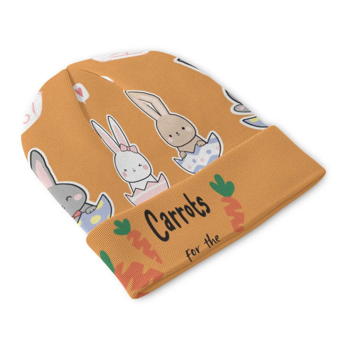 All-Over Print Knitted Hat