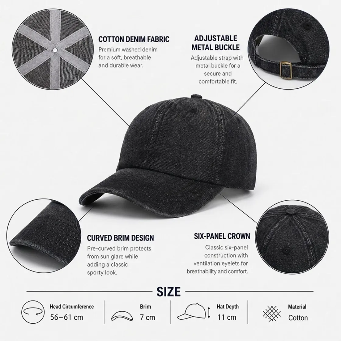 Embroidery Baseball Cap