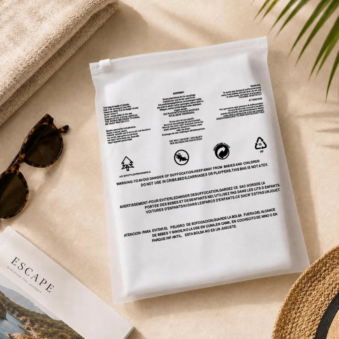 Medium PE Packaging Bags | Single-Sided Print