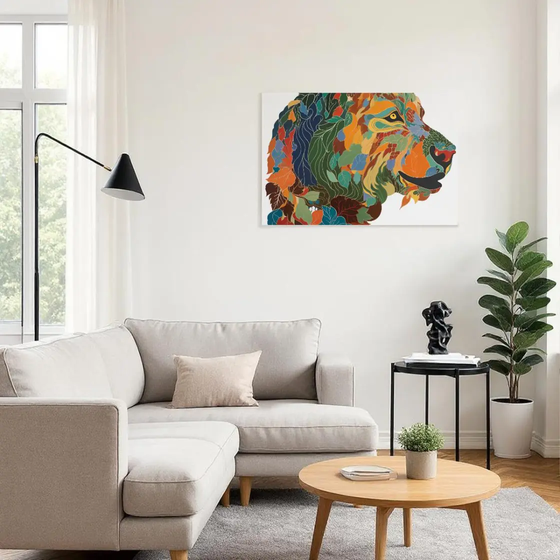 Decorative Canvas 2:3 (Horizontal) Printed in USA