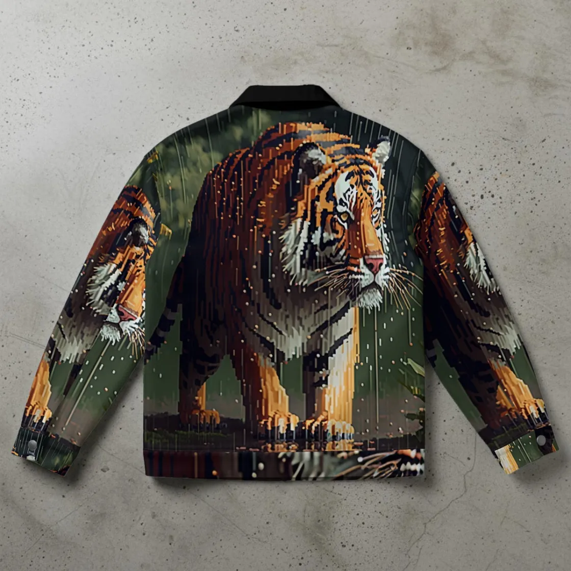 All-Over Print Unisex Collared Jacket