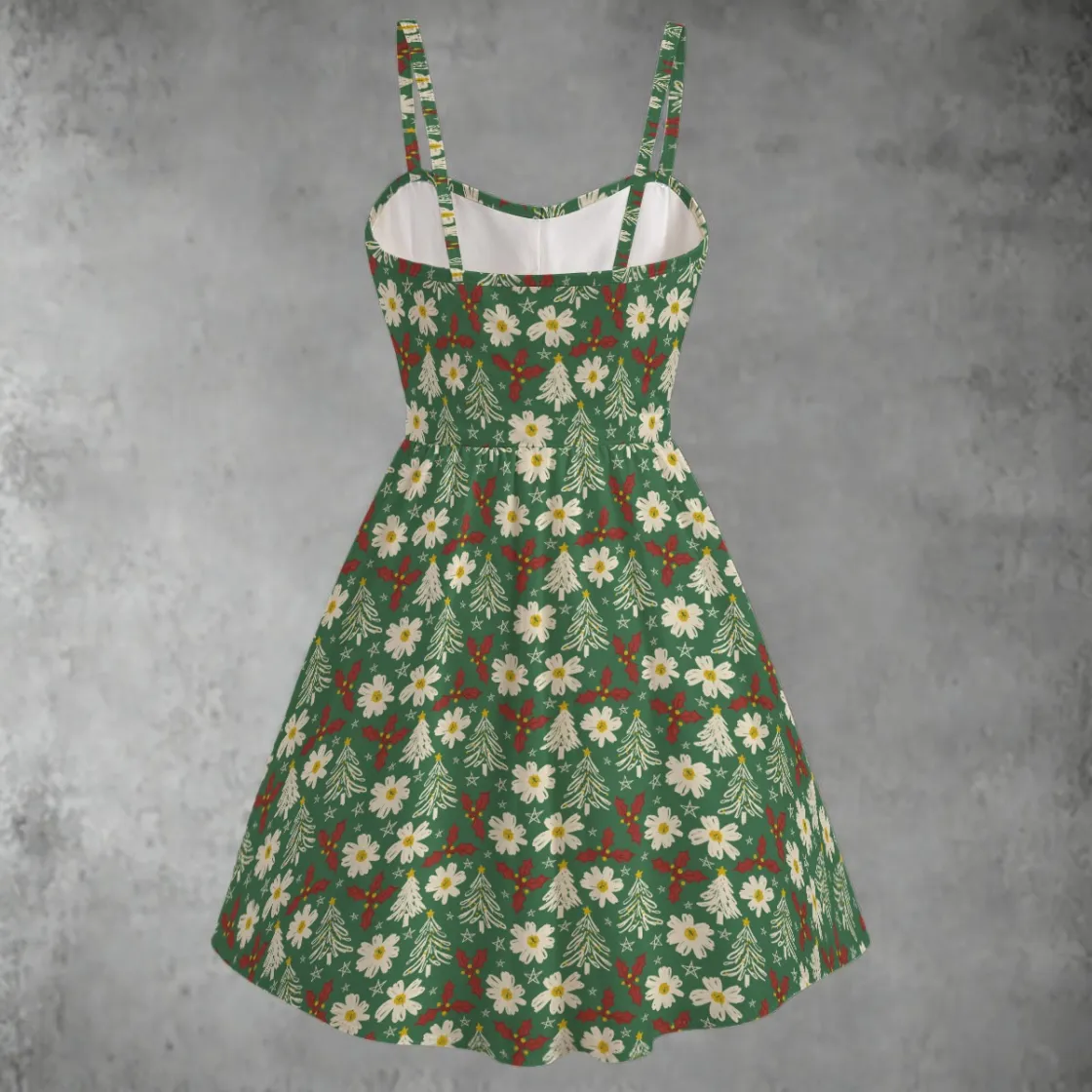 All-over print Women's Spaghetti Strap Dress