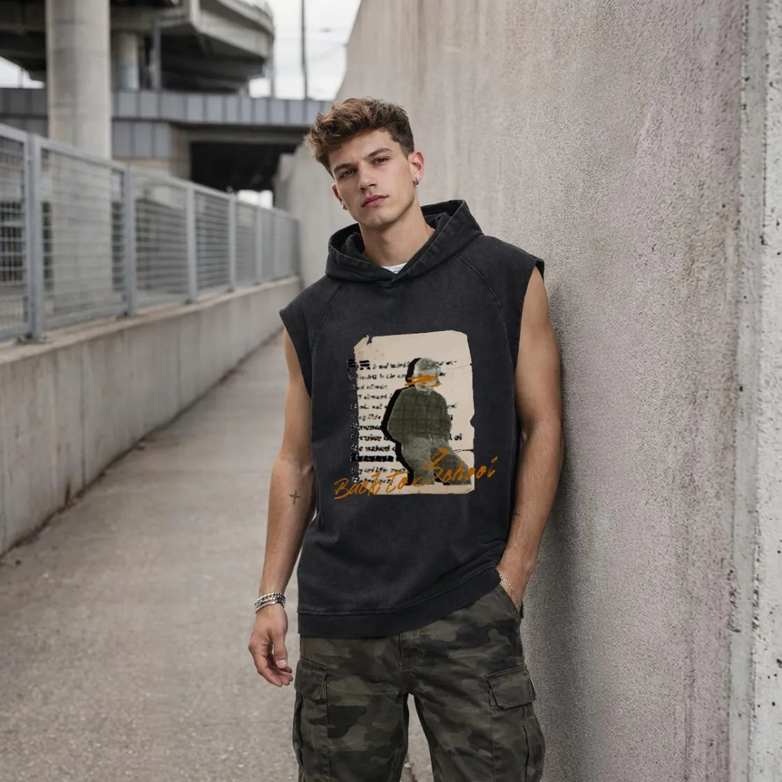 Men's Loose Sleeveless Hoodie|320GSM DTF