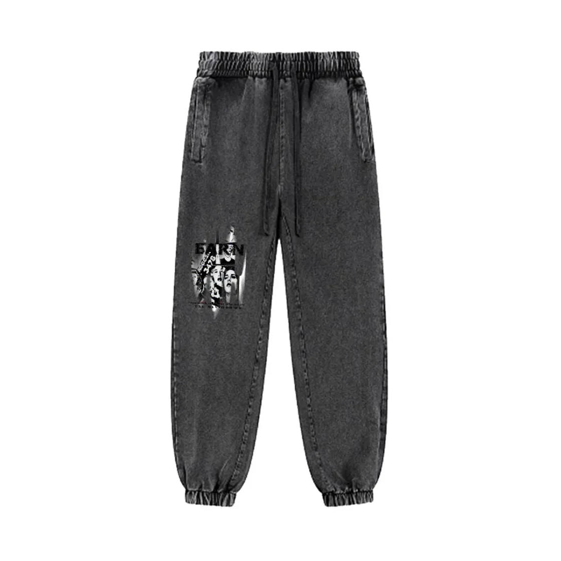 Men’s Vintage Wash Jogger Sweatpants|380GSM DTF