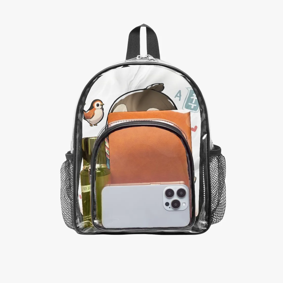 ransparent PVC Backpack
