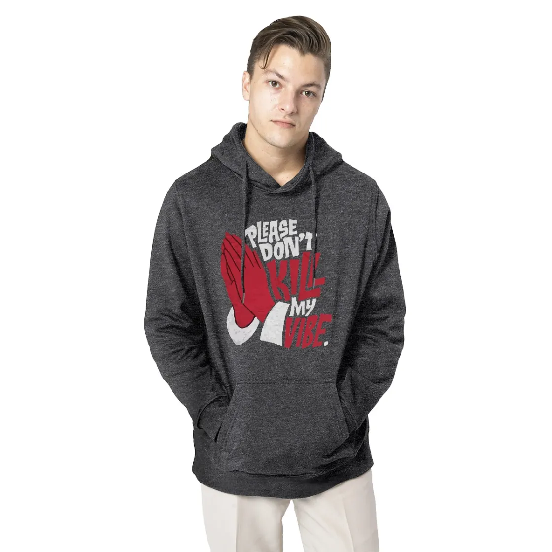 Men's Fleece Hoodie Printed in USA| 270GSM Front & Back DTF