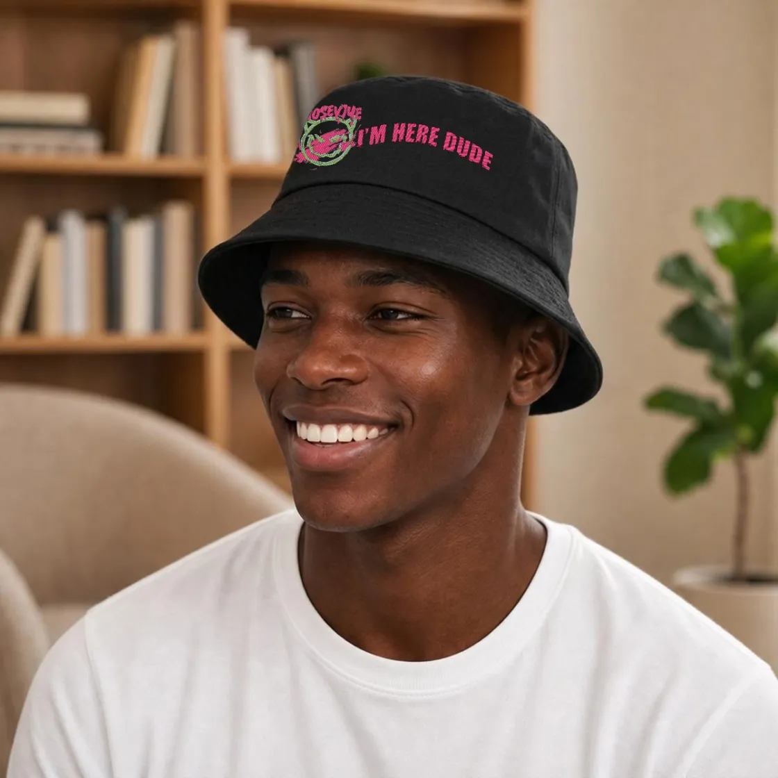 Embroidery Bucket Hat