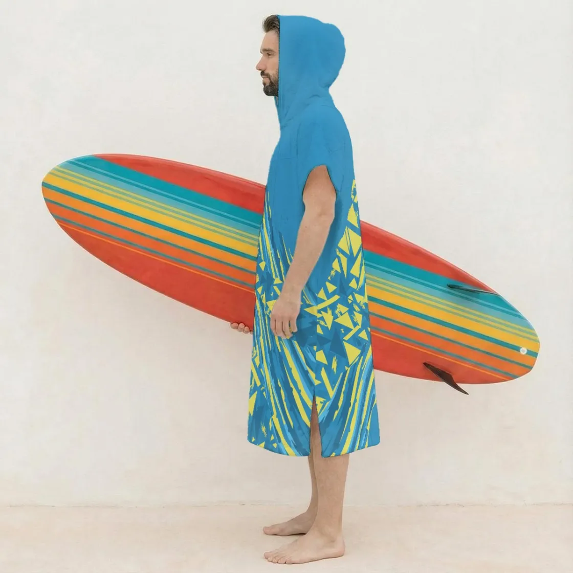 All-Over Print Surf Poncho Towel