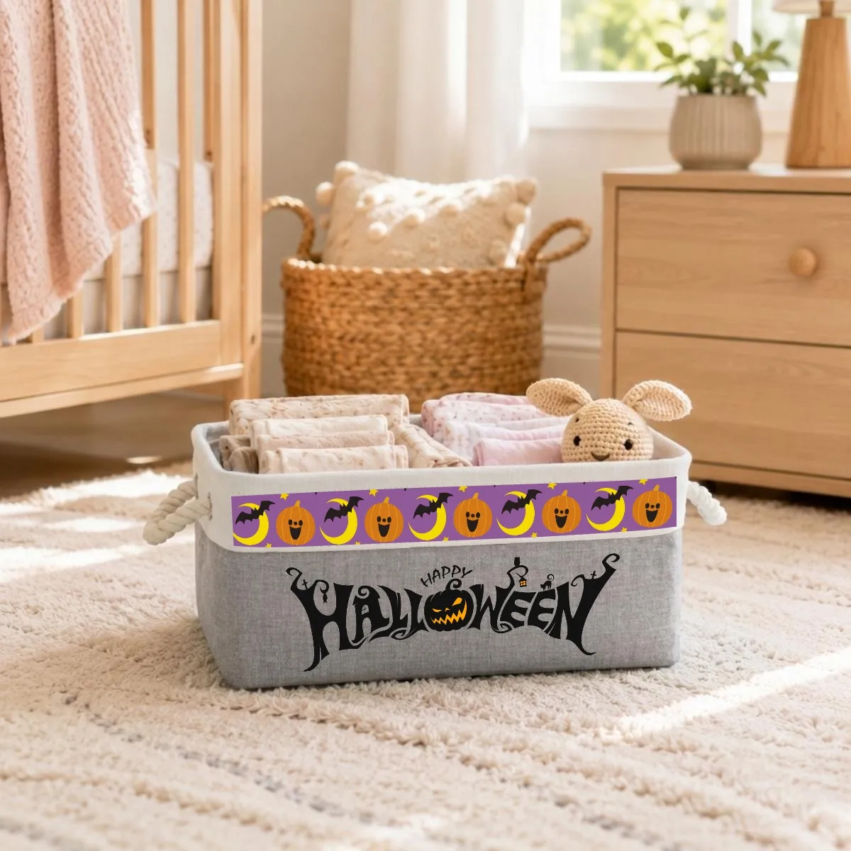 Fabric Storage Basket alternate view