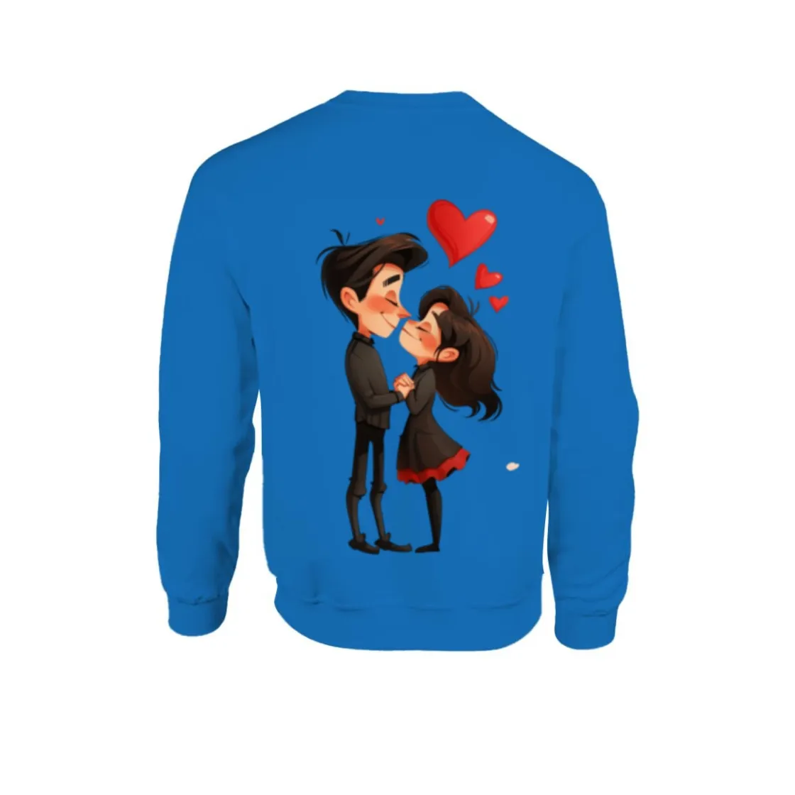 Men's Sweatshirt Printed in USA |Gildan 18000 Back DTF