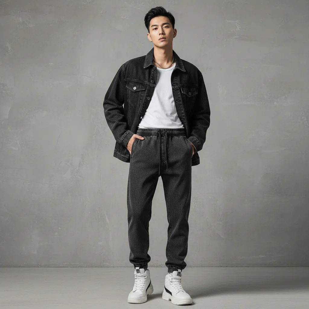Men’s Vintage Wash Jogger Sweatpants|380GSM DTG