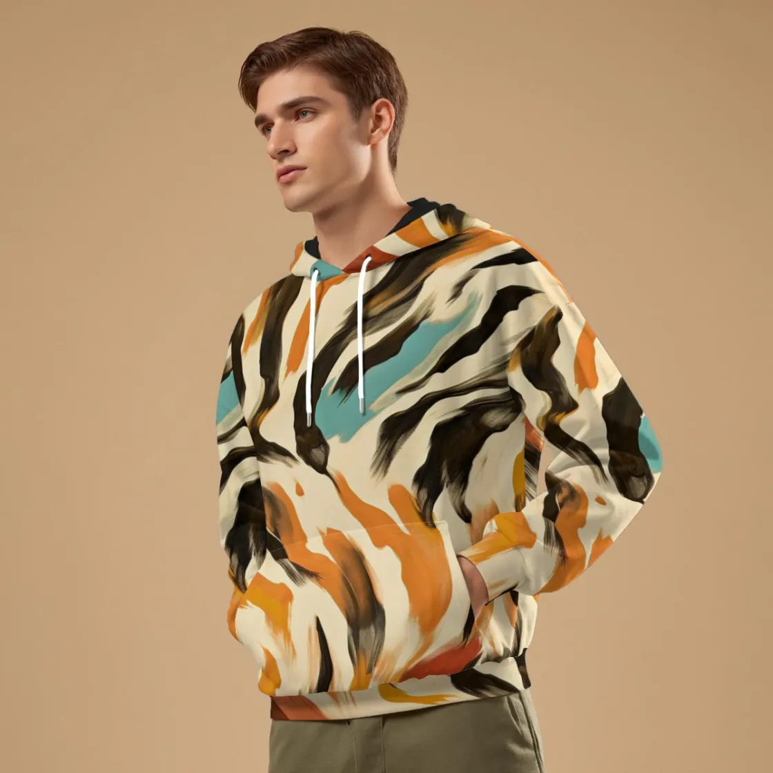 All-Over Print Unisex Pullover Hoodie | 310GSM Cotton