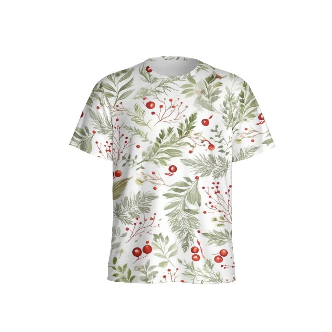All-Over Print Men's Split Hem Sun Protection T-Shirt
