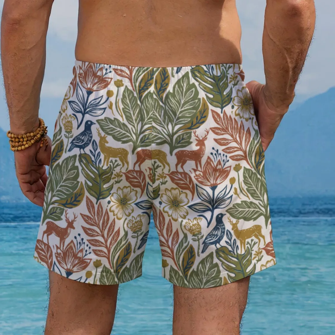 All-Over Print Men's Beach Shorts