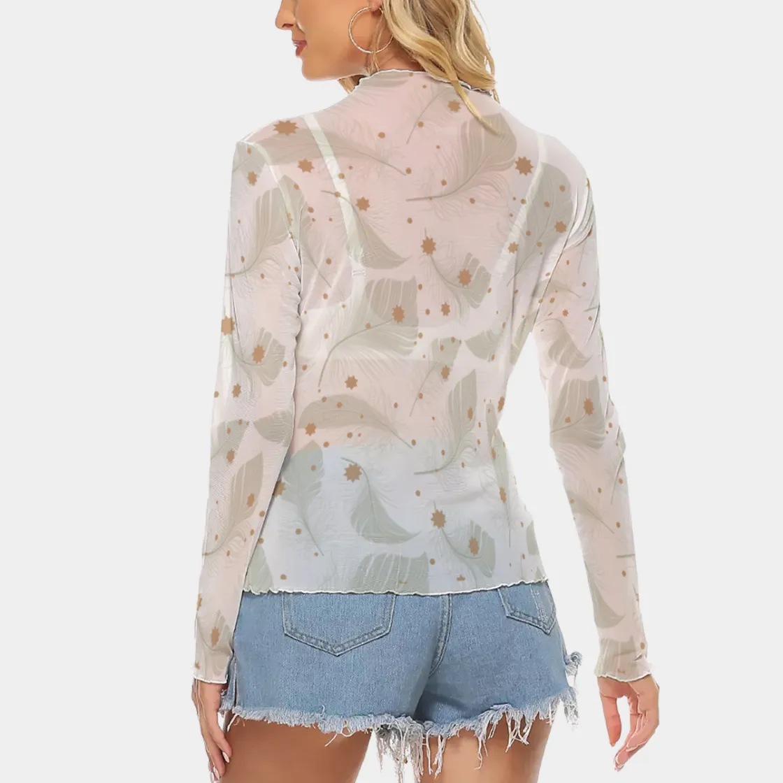 All-Over Print Women's Mesh T-shirt