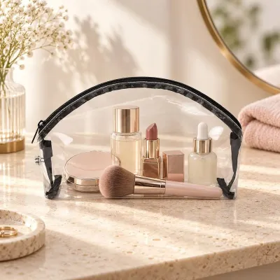Transparent PVC Cosmetic Bag
