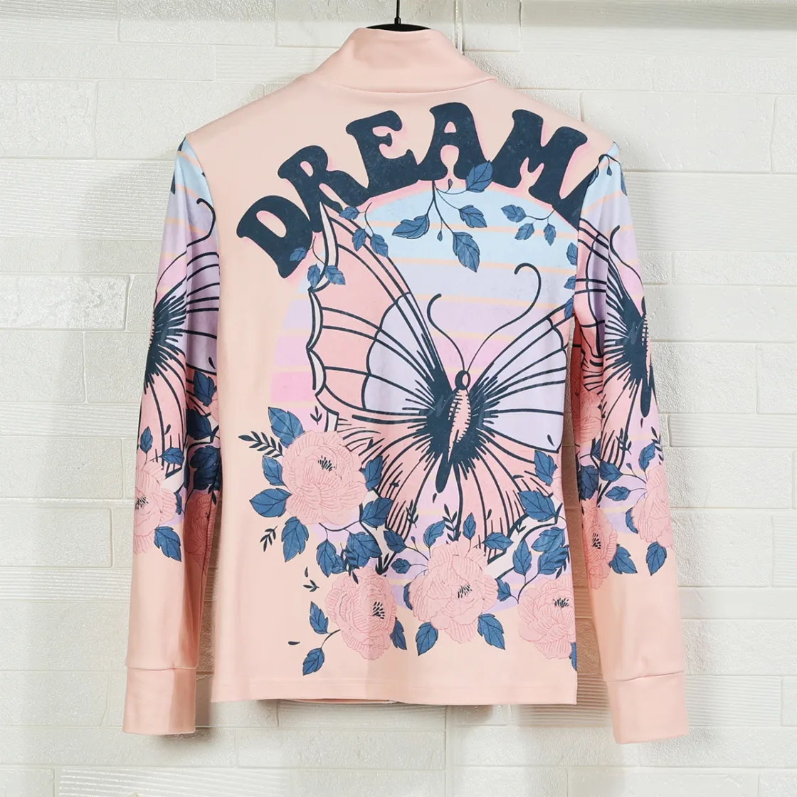 All-Over Print Women's Long Sleeve Thumbhole Jacket