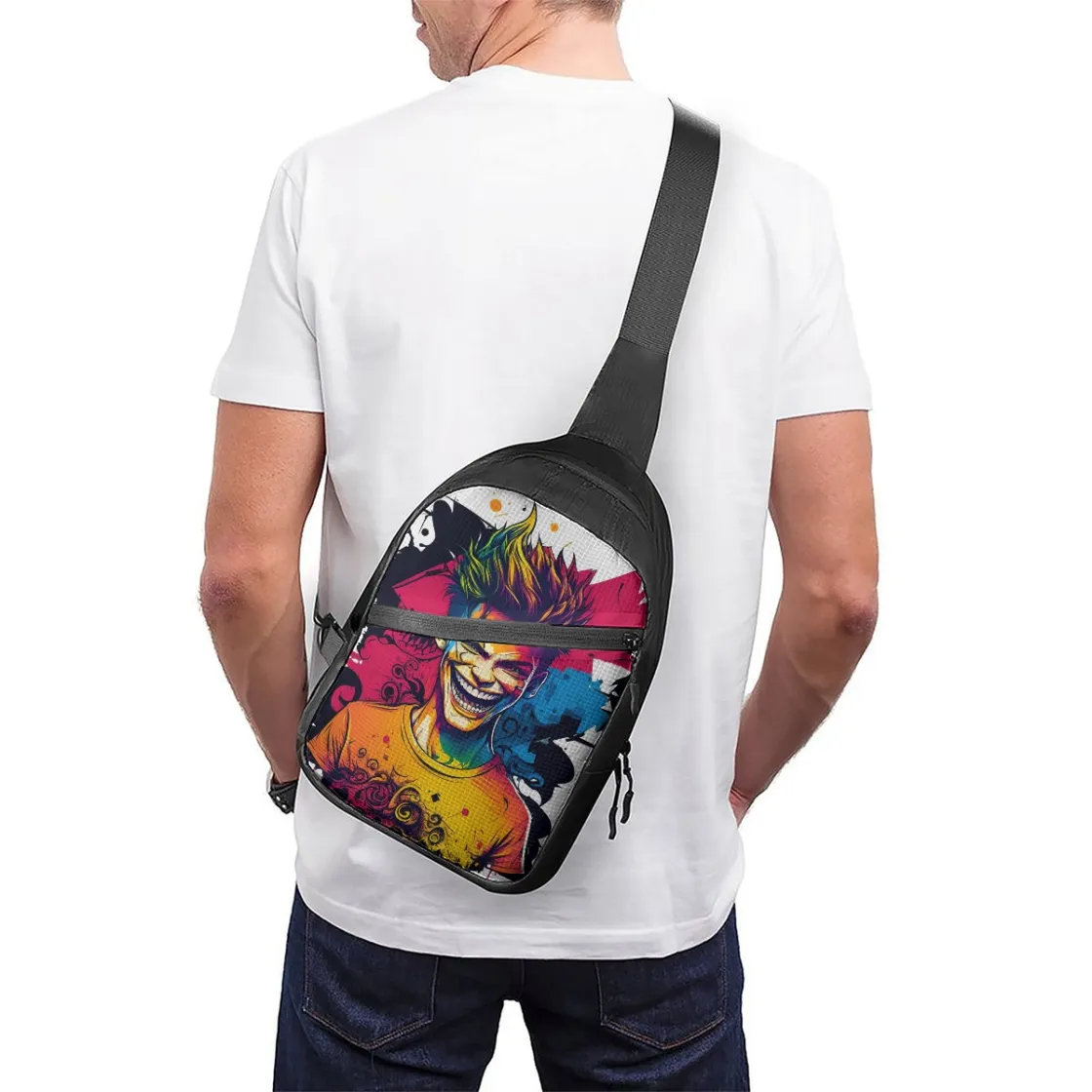 Folding chest bag