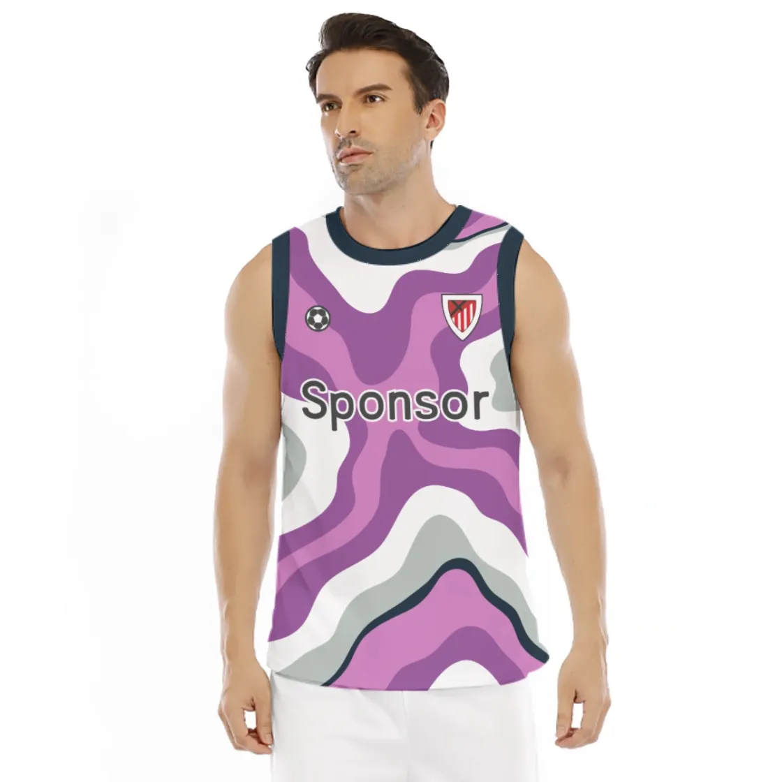 All-Over Print Men's Sports Vest