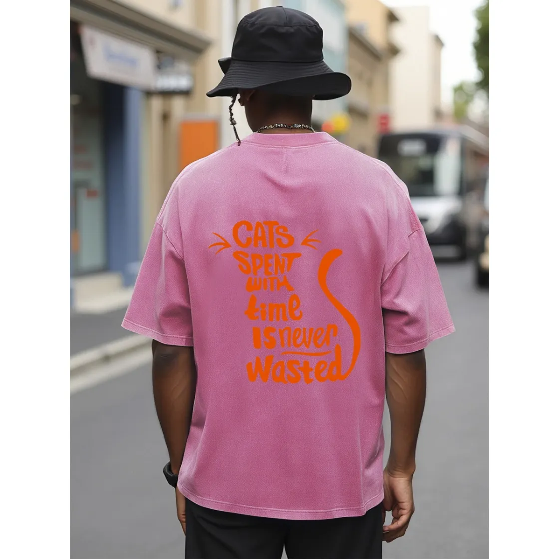 Unisex Heavyweight T-shirt Printed in USA| 230GSM Front & Back DTG