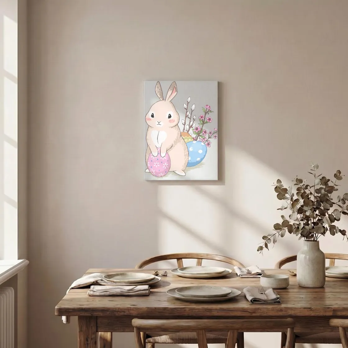 Vertical Framed Canvas Wall Art Printed in Canada