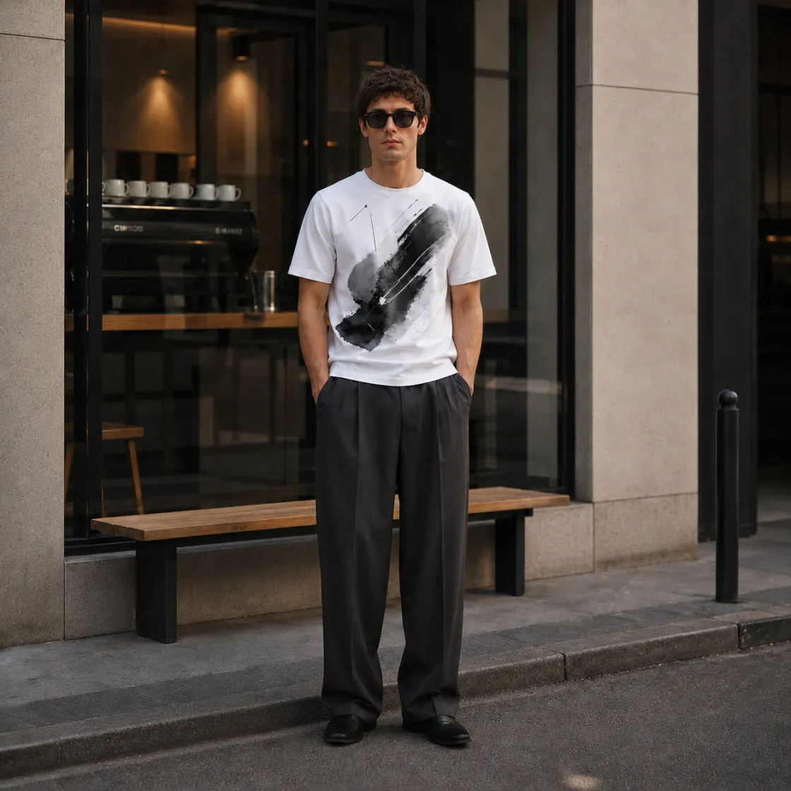 Unisex O-neck Short Sleeve T-shirt | 180GSM Cotton (DTF)